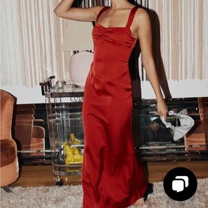 Princess Polly red dress size 4